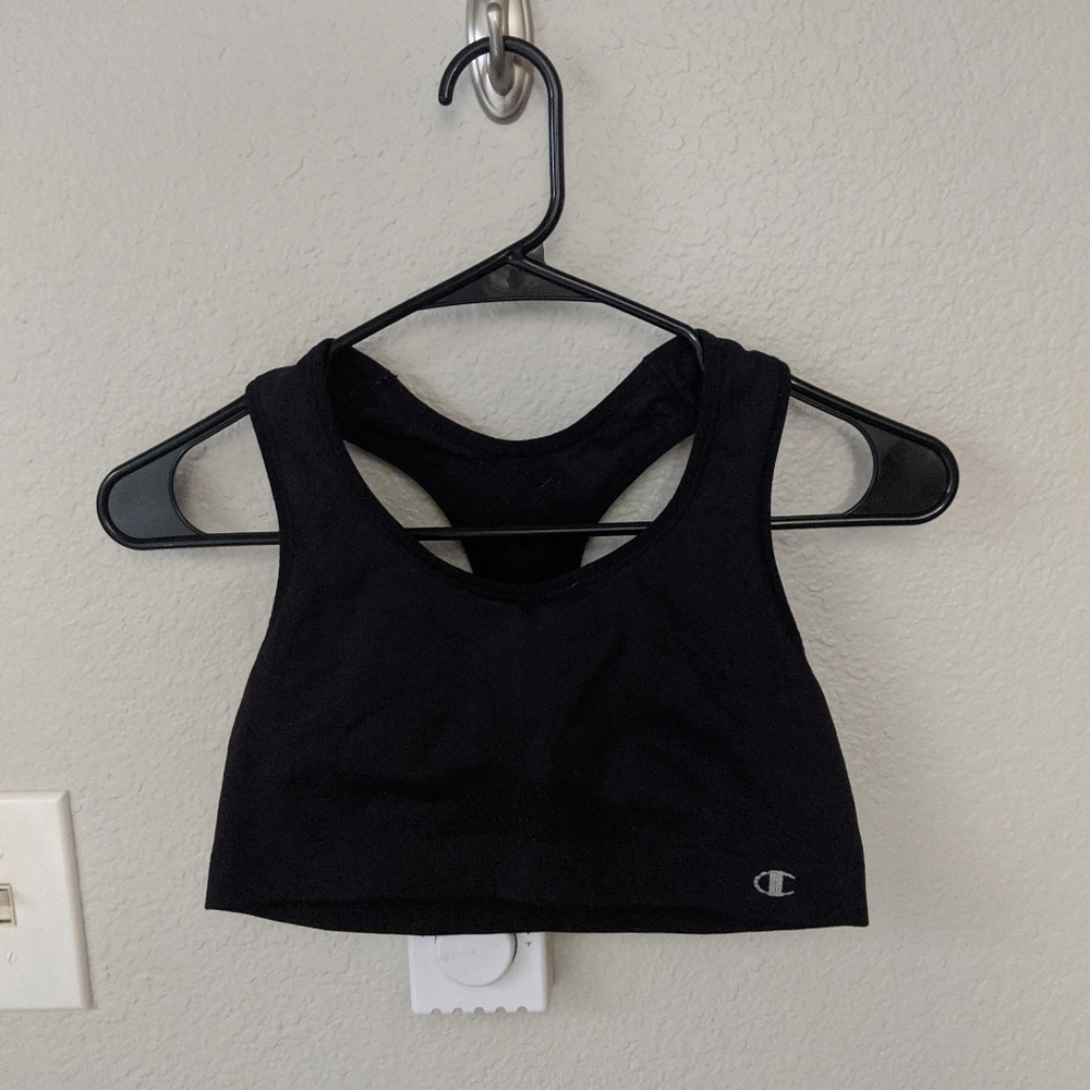 Black Champion Sports Bra